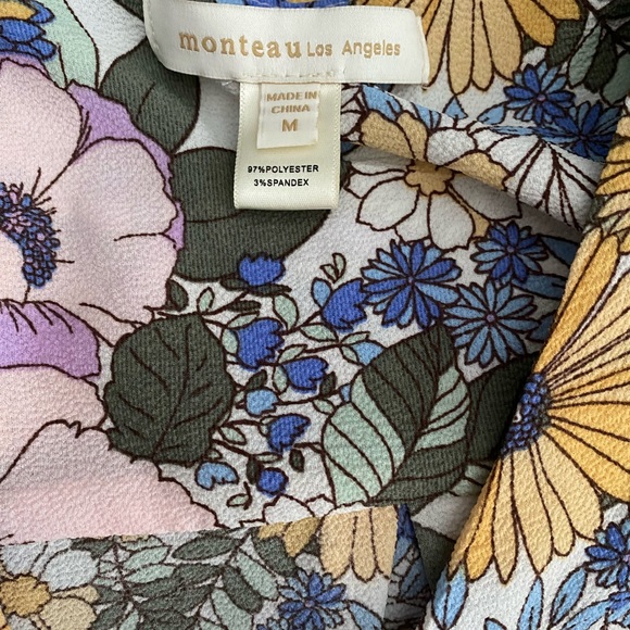 Flower Crop Top - Picture 3 of 4